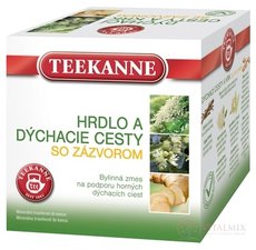 TEEKANNE BČ HRDLO A DÝCHACIE CESTY so zázvorom bylinná zmes (čaj) 10x2 g (20 g)