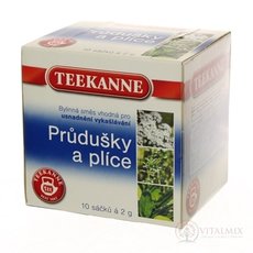 TEEKANNE BČ Priedušky a pľúca bylinná zmes 10x2 g (20 g)