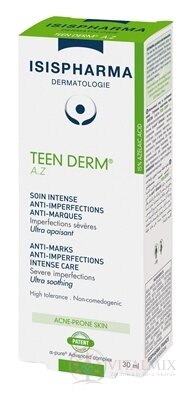 TEEN DERM A.Z gélový krém proti akné s kyselinou azelaovou 1x30 ml