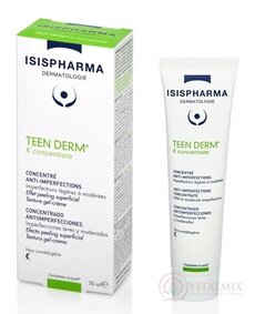 TEEN DERM K concentrate koncentrát proti nedokonalostiam 1x30 ml