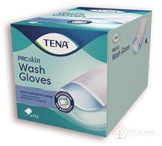 TENA Umývacie rukavice s vnútornou fóliou wash gloves 1x175 ks