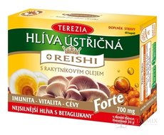 TEREZIA HLIVA USTRICOVITÁ + REISHI s rakytníkovým olejom Forte cps 1x60 ks