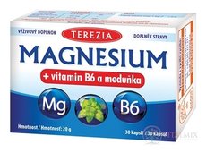 TEREZIA MAGNESIUM + vitamin B6 a meduňka (medovka) cps 1x30 ks