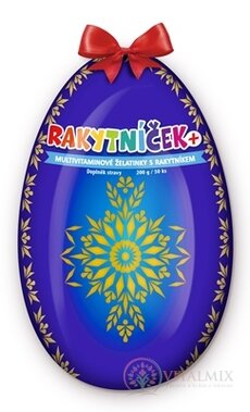TEREZIA RAKYTNÍČEK+ multivitamínové želatínky veľkonočné vajce - modré (limitovaná edícia 2026) 1x50 ks