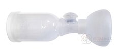 TipsHaler-HospitHal Inhalačná komora pre tlak. dávkovací inhalátor, s dojčenskou maskou, od 0 do 1 roka, 1x1 ks