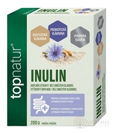 topnatur INULÍN prášok, rozpustná vláknina 1x200 g