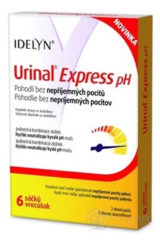 Urinal Express pH vrecúška 1x6 ks