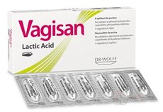 Vagisan Lactic Acid vaginálne čapíky s kyselinou mliečnou 1x7 ks