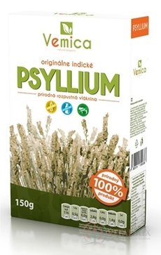Vemica PSYLLIUM originálne indické prášok, rozpustná vláknina 1x150 g