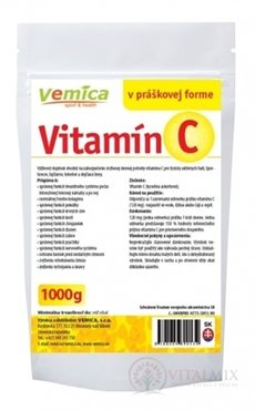 Vemica Vitamín C prášok 1x1000 g