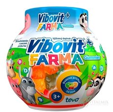 VIBOVIT+ FARMA Gummies želé s ovocnou príchuťou (inov.2018) 1x50 ks