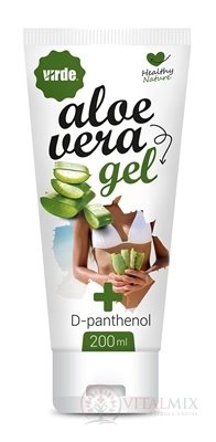 VIRDE ALOE VERA GÉL + D-panthenol (relaxfit) 1x200 ml