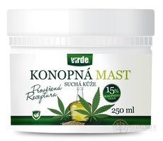 VIRDE KONOPNÁ MASŤ suchá pokožka 1x250 ml