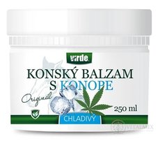 VIRDE KONSKÝ BALZAM S KONOPOU chladivý 1x250 ml