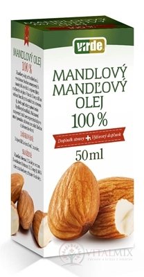 VIRDE MANDĽOVÝ OLEJ 100% 1x50 ml