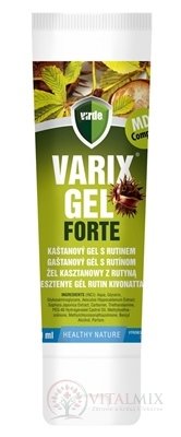 VIRDE VARIX GEL FORTE gaštanový gél s rutínom 1x100 ml