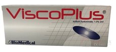 ViscoPlus 1% hyaluronát sodný v injekčnej striekačke, viskoelastický intraartikulárny roztok 1x2 ml