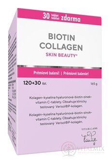 Vitabalans BIOTIN COLLAGEN tbl 120+30 zdarma (150 ks)
