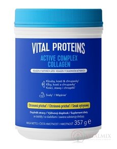 VITAL PROTEINS ACTIVE COLLAGEN COMPLEX prášok na prípravu nápoja, citrónová príchuť 1x357 g