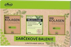 Vitar Eko Kolagén Box (darčekové balenie) kolagén forte cps 2x60 ks + darček: soľ do kúpeľa, 1x1 set