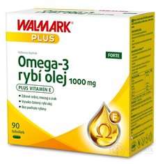 WALMARK Omega-3 rybí olej FORTE cps 1x90 ks