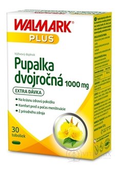 WALMARK Pupalka dvojročná 1000 mg cps (inov. 2019) 1x30 ks