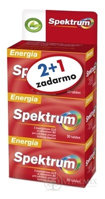 WALMARK Spektrum Energia tbl (2+1 zadarmo) 3x30 ks (90 ks) 1x1 set