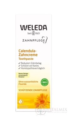 WELEDA NECHTÍKOVÁ zubná pasta (Calendula-Zahncreme) 1x75 ml