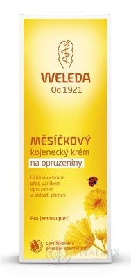 WELEDA NECHTÍKOVÝ dojčenský krém na zapareniny (Calendula Babycreme) 1x30 ml