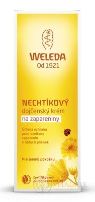 WELEDA NECHTÍKOVÝ dojčenský krém na zapareniny (Calendula Babycreme) 1x75 ml