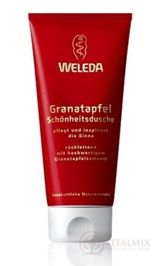 WELEDA Sprchovacia emulzia Granátové jablko (Granatapfel Schönheitsdusche) 1x200 ml