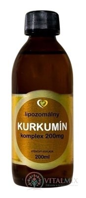 Zdravý svet Lipozomálny KURKUMÍN 1x200 ml