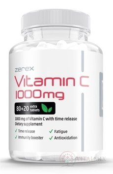 Zerex Vitamín C 1000 mg tbl s postupným uvoľňovaním 1x100 ks