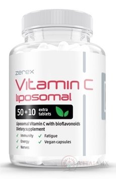 Zerex Vitamín C v lipozomálnej forme cps s bioflavonoidmi 1x60 ks