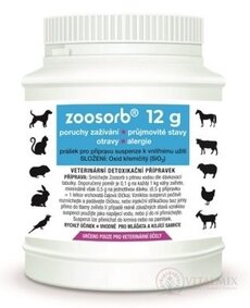 zoosorb prášok na prípravu suspenzie na vnútorné použitie 1x12 g