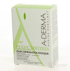 A-DERMA PAIN DERMATOLOGIQUE D’AVOINE RHEALBA dermatologická umývacia kocka 1x100 g