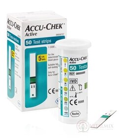 ACCU-CHEK Active Glucose 50 testovacie prúžky do glukomera 1x50 ks