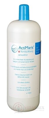 ActiMaris Sensitiv Roztok na rany (Wundspüllösung) na kožu a sliznice 1x1000 ml