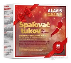 ALAVIS MAXIMA Spaľovač tukov cps (Vianočné balenie) 1x80 ks
