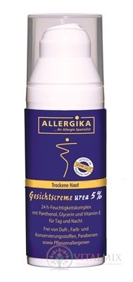 ALLERGIKA KRÉM NA TVÁR UREA 5% 1x50 ml