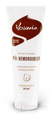 aromatica KOSMÍN pri hemoroidoch gél s dubovou kôrou 1x25 ml