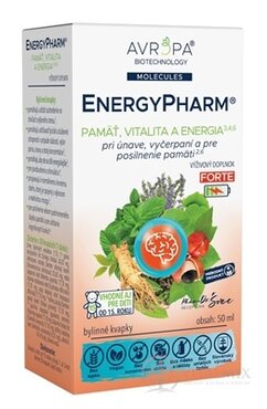 AVROPA EnergyPharm bylinné kvapky 1x50 ml