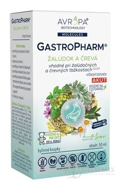 AVROPA GastroPharm bylinné kvapky 1x50 ml