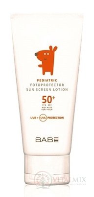 BABÉ DIEŤA Mlieko na opaľovanie SPF 50+ (Pediatric sunscreen Lotion) 1x100 ml