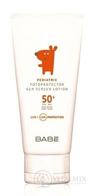 BABÉ SLNKO Mlieko na opaľovanie pre deti SPF 50+ (Pediatric Sunscreen Lotion) 1x100 ml