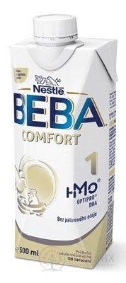 BEBA COMFORT 1 HM-O tekutá počiatočná mliečna výživa (od narodenia) 1x500 ml