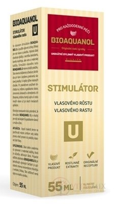 BIOAQUANOL U stimulátor vlasového rastu 1x55 ml