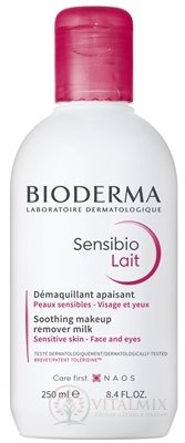 BIODERMA Sensibio CISTIACE MLIEKO na citlivú pleť 1x250 ml