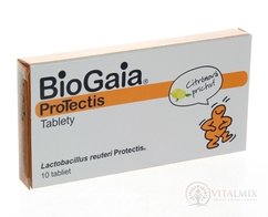 BioGaia ProTectis žuvacie tablety citrónová príchuť 1x10 ks