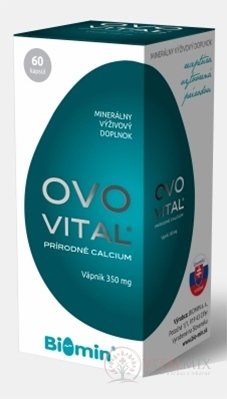 Biomin OVOVITAL PRÍRODNÉ CALCIUM cps 1x60 ks